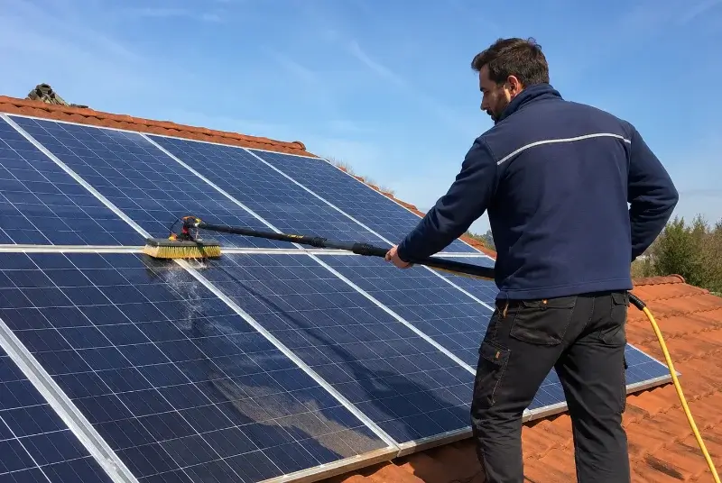 Nettoyage et entretien de panneaux solaires à Monbazillac